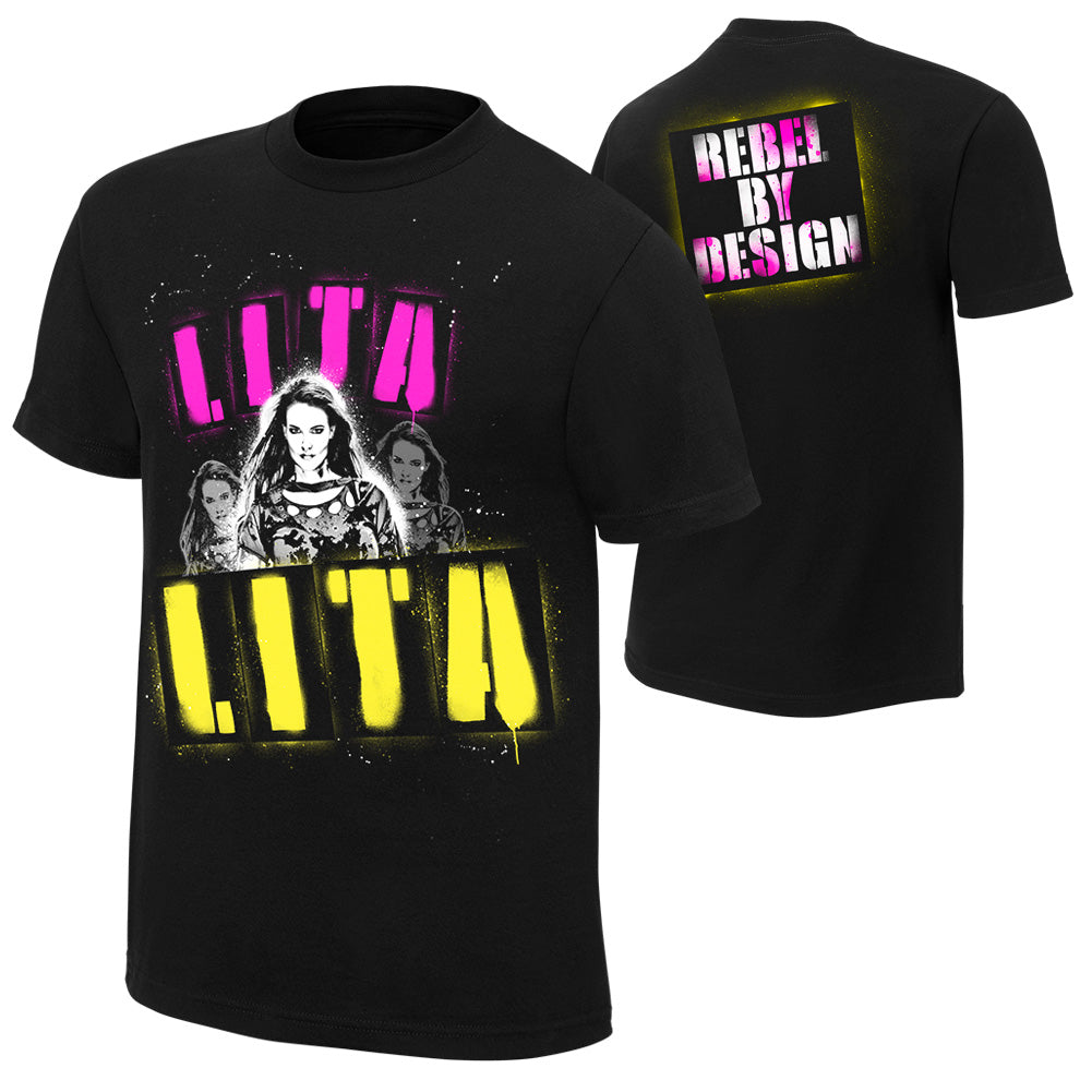 Lita "Rebel By Design" Authentic T-Shirt T-Shirt PW Catalog