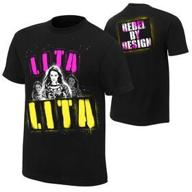 Lita "Rebel By Design" Authentic T-Shirt T-Shirt PW Catalog