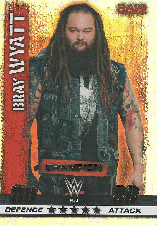 WWE Topps Slam Attax 10th Edition 2017 Champion Bray Wyatt #3
