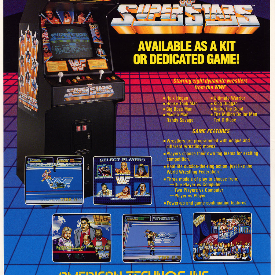WWF Superstars [Arcade] PWcatalog