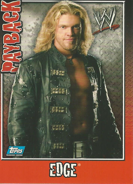 WWE Topps Payback 2006 Edge #3