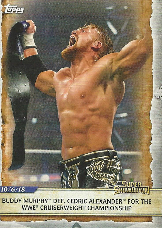 WWE Topps Road to Wrestlemania 2020 Buddy Murphy #3