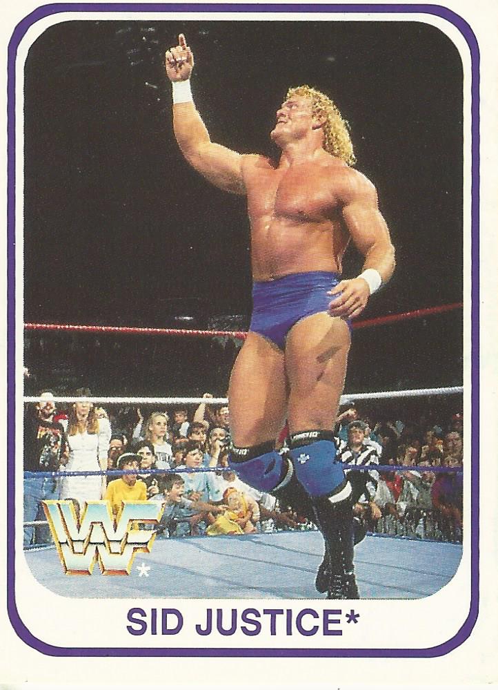 WWF Merlin 1991 Sid Justice #3