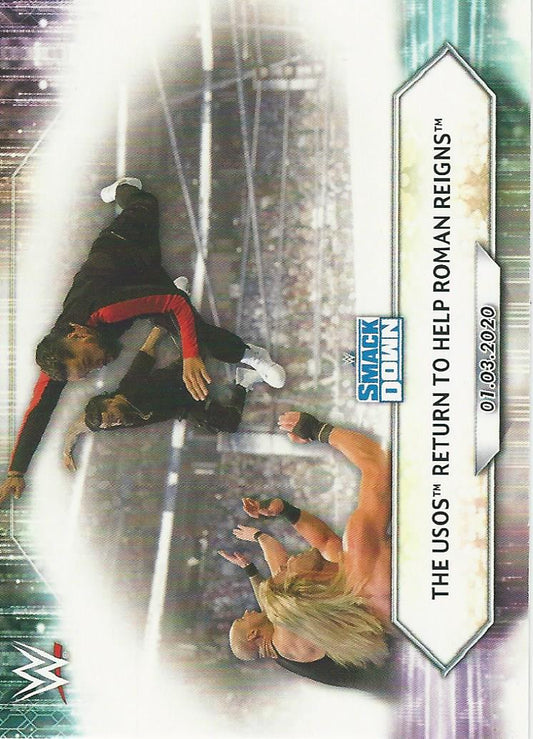 WWE Topps 2021 The Usos #3