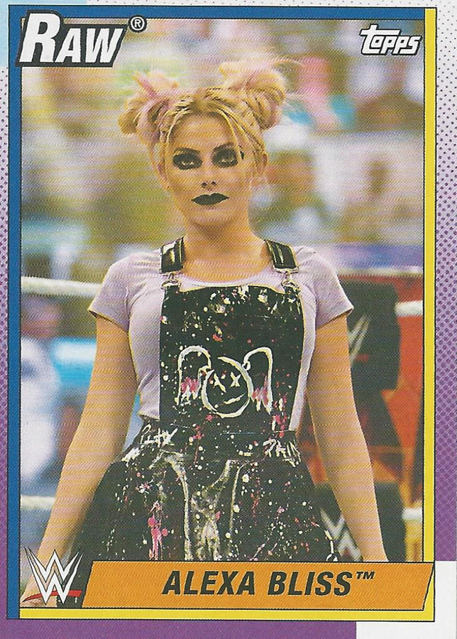 WWE Topps Heritage 2021 Alexa Bliss #3