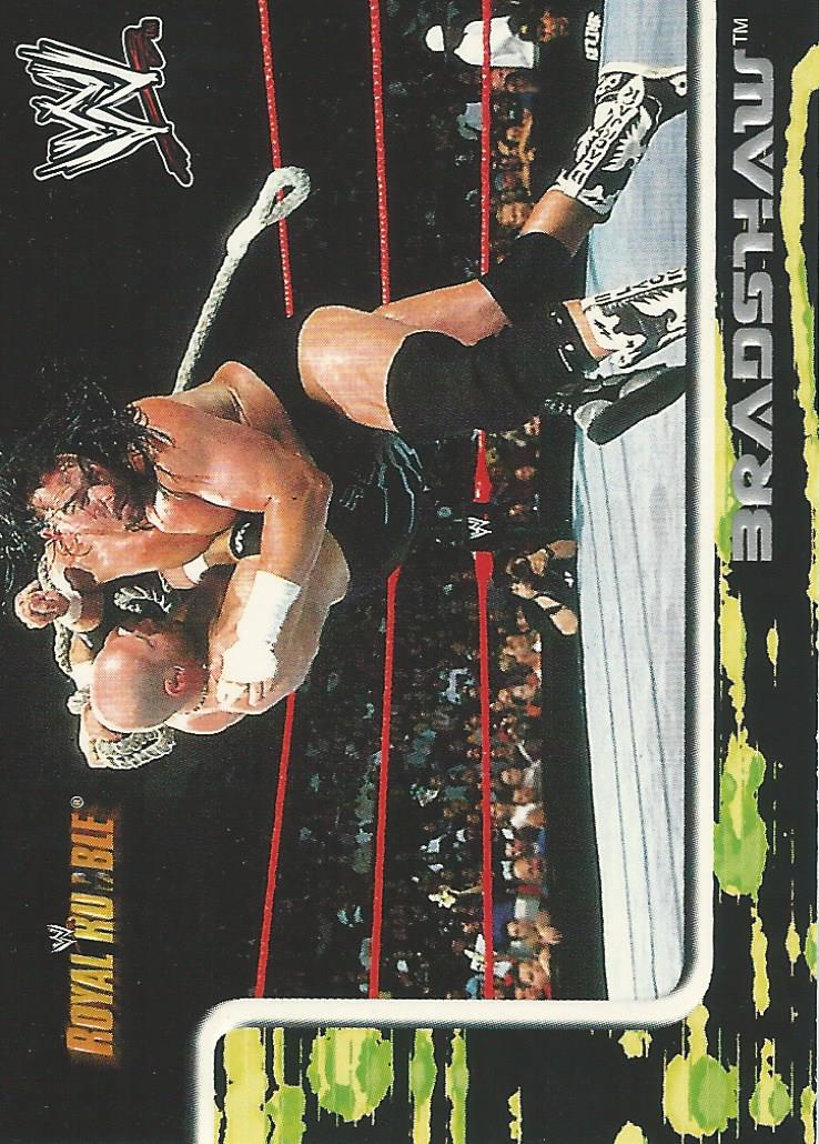WWE Fleer Royal Rumble 2002 Bradshaw #3