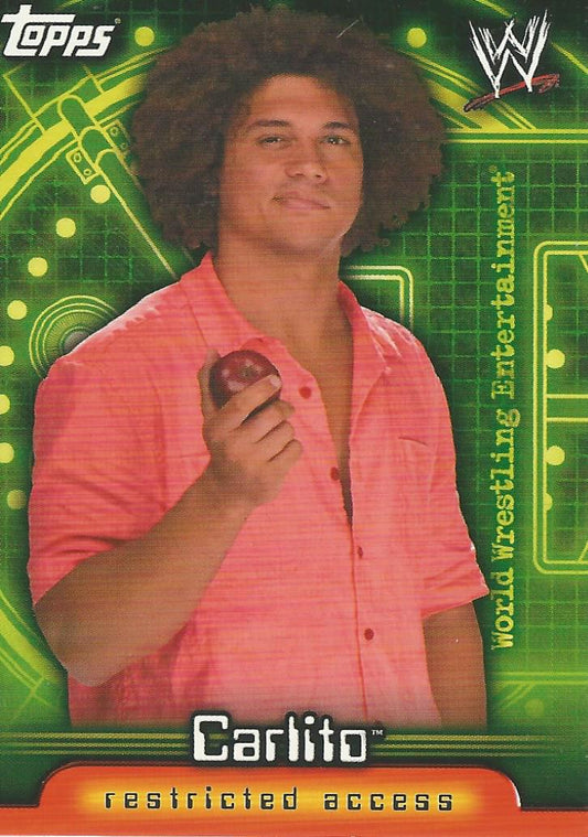 WWE Topps Insider 2006 Carlito #3