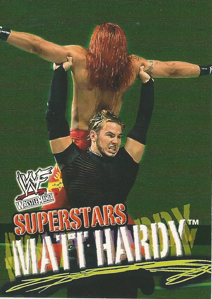 WWF Fleer Wrestlemania 2001 Matt Hardy #3