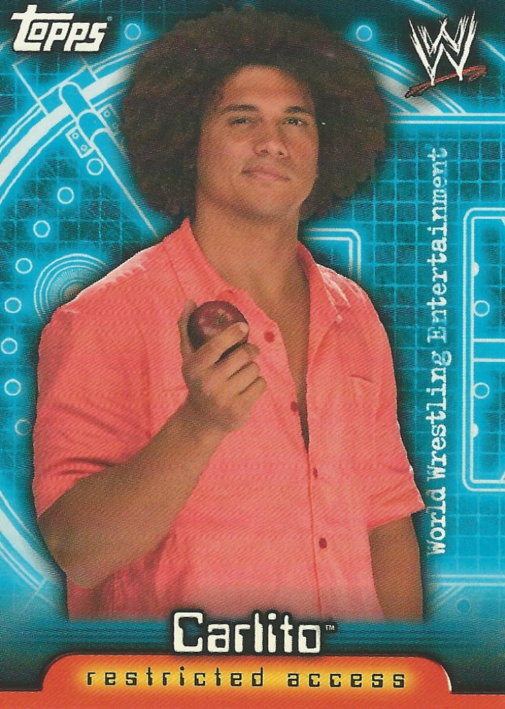 WWE Topps Insider 2006 US Carlito #3