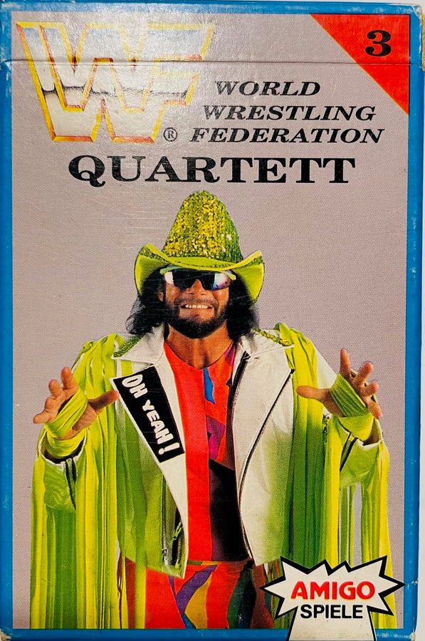 WWF Quartett Card Game 1992 Macho Man Randy Savage