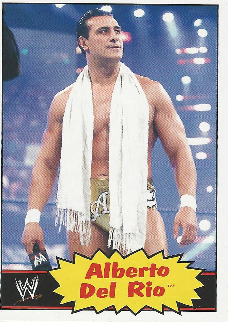WWE Topps Heritage 2012 Alberto Del Rio #3