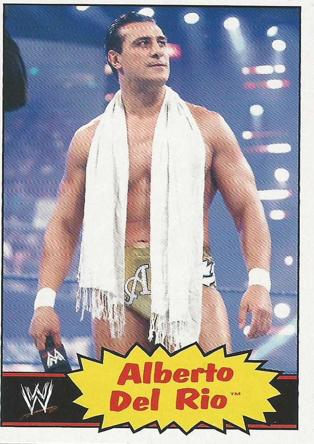 WWE Topps Heritage 2012 Alberto Del Rio #3