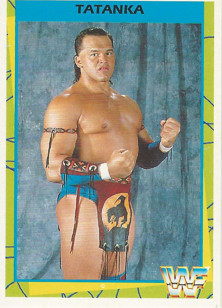 WWF Merlin 1995 Tatanka #3