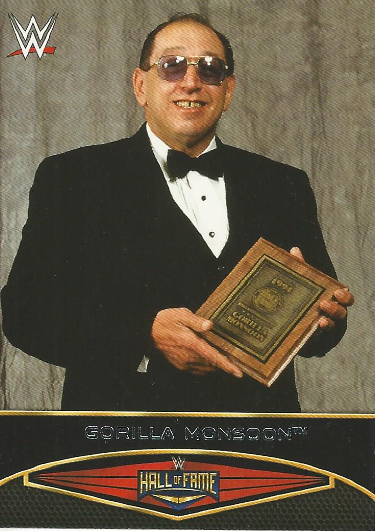WWE Topps Road to Wrestlemania 2015 Gorilla Monsoon 3 of 30 trading card PW Catalog