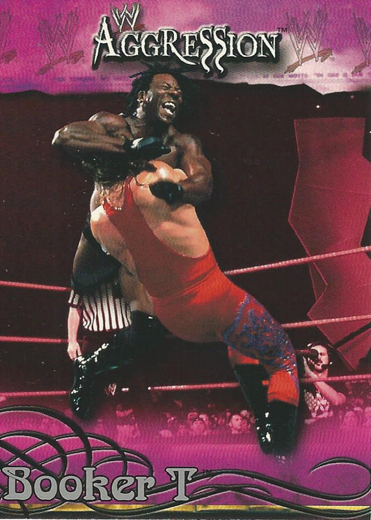 WWE Fleer Aggression 2003 Booker T #3