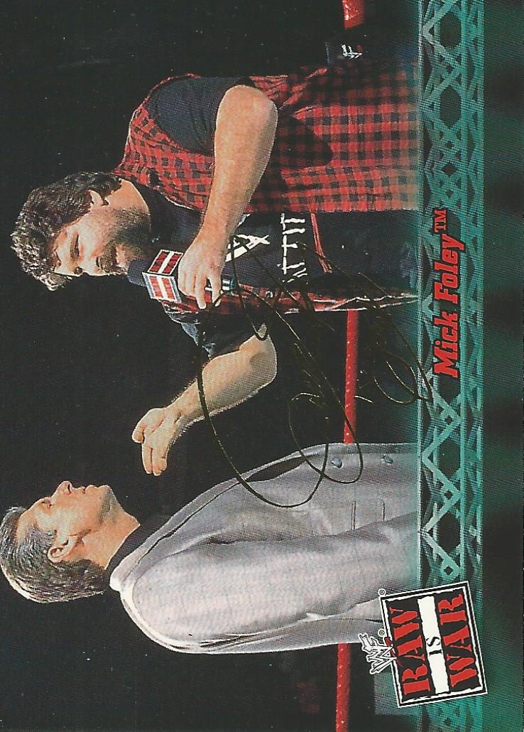 WWF Fleer Raw 2001 Mick Foley #3