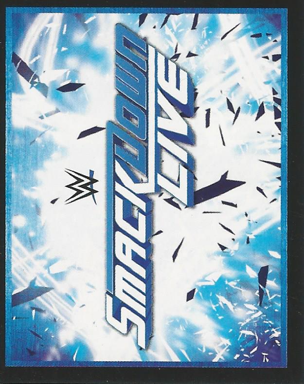 WWE Topps Stickers 2017 Smackdown Logo #3