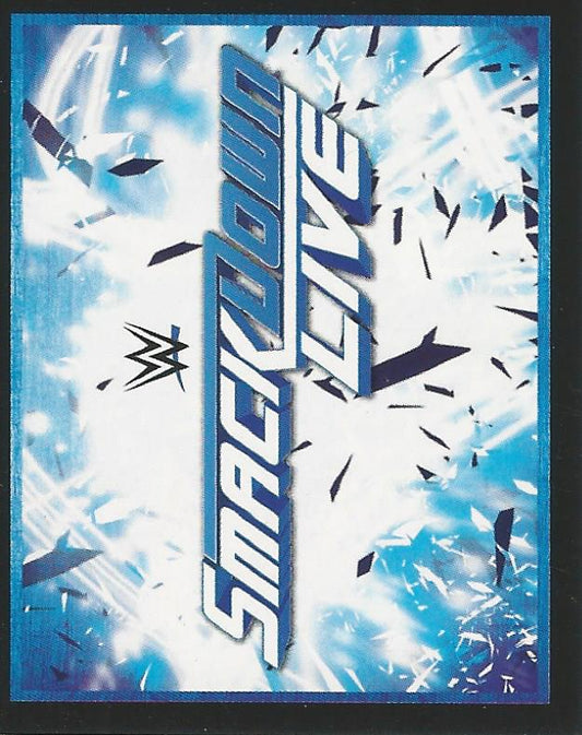 WWE Topps Stickers 2017 Smackdown Logo #3