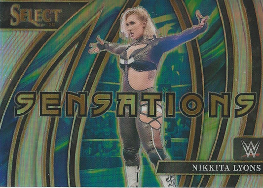 WWE Panini Select 2024 Sensations Nikkita Lyons #3