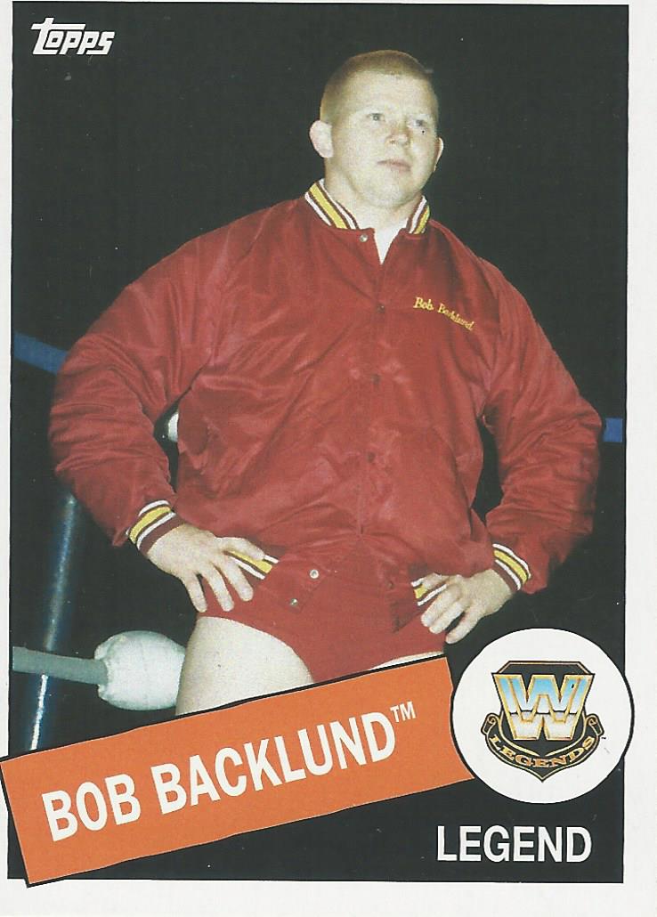 WWE Topps Heritage 2015 Bob Backlund #3