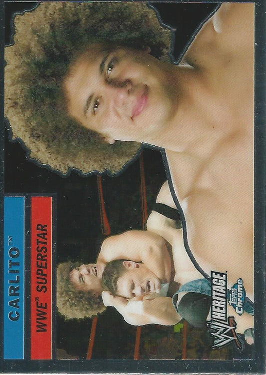 WWE Topps Chrome Heritage 2006 Carlito #3