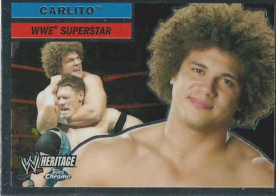 WWE Topps Chrome Heritage 2006 Carlito #3