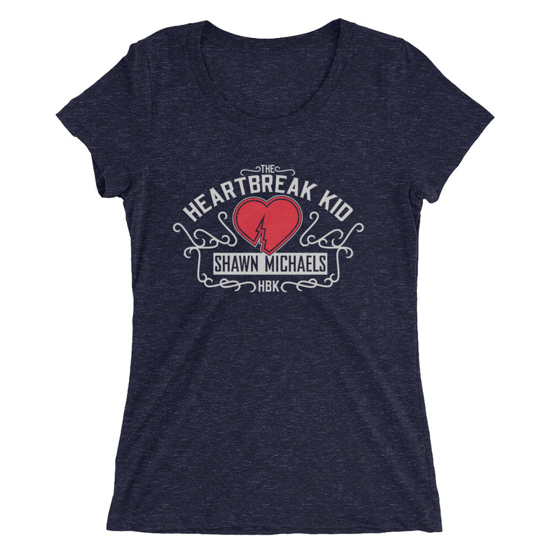 Shawn Michaels "The Heartbreak Kid" Women's Tri-Blend T-Shirt T-Shirt PW Catalog