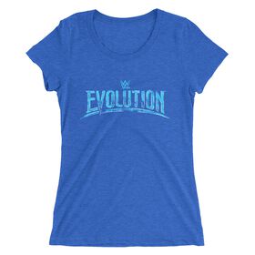 Evolution "Distressed Logo" Women's Tri-Blend T-Shirt