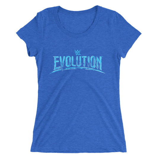 Evolution "Distressed Logo" Women's Tri-Blend T-Shirt T-Shirt PWcatalog