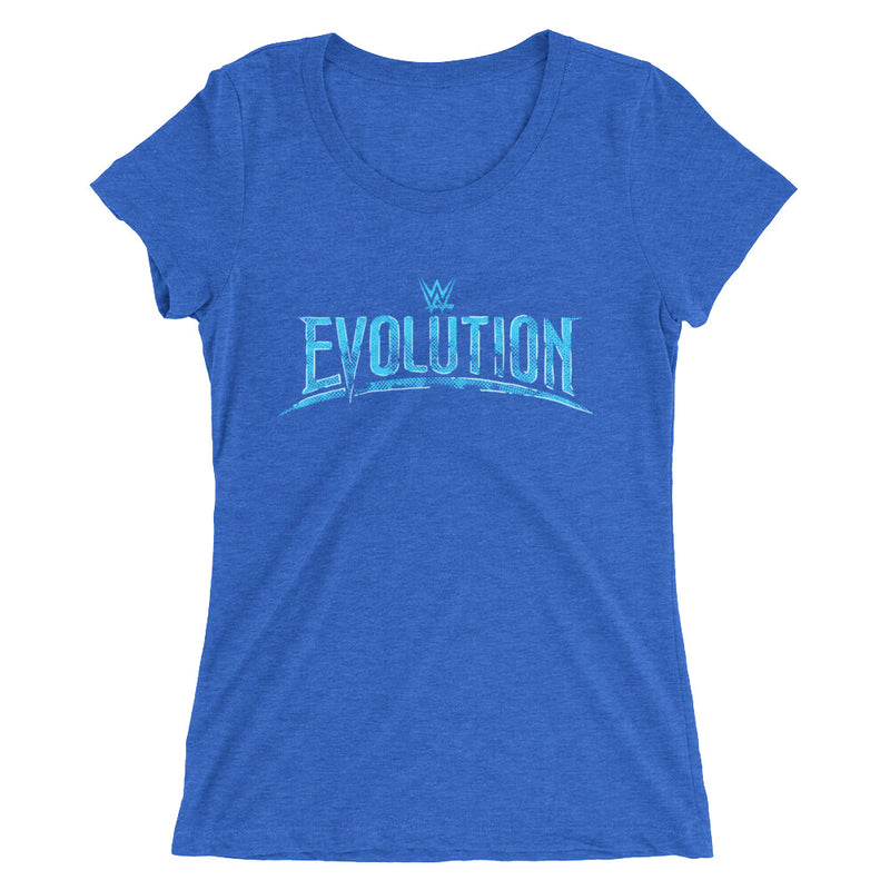 Evolution "Distressed Logo" Women's Tri-Blend T-Shirt