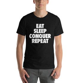 Brock Lesnar "Eat Sleep Conquer Repeat" Unisex T-Shirt T-Shirt PW Catalog