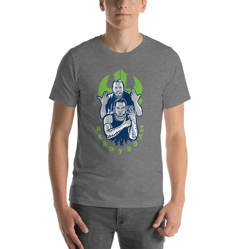 The Hardy Boyz "Stacked Pose" Short-Sleeve Unisex T-Shirt