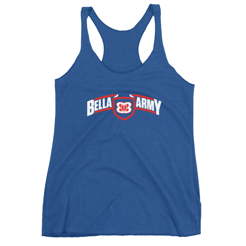 Bella Twins "Bella Army" Women's Racerback Tank Top