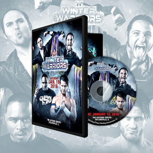 01/16/16 WINTER WARRIORS TOUR - Collinsville, IL (DVD)