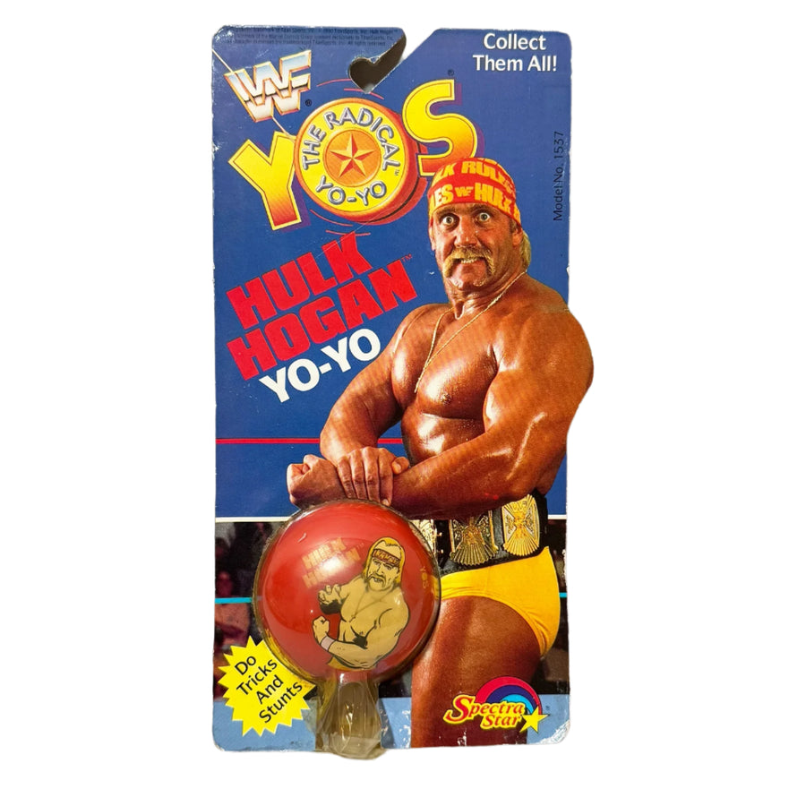 WWF YOS The Radical Yo-Yo Hulk Hogan YO-YO By Spectra Stars 1990 PWcatalog