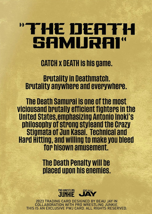 “The Death Samurai” Akira trading card PW Catalog
