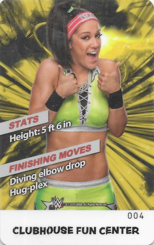 Bayley trading card PW Catalog
