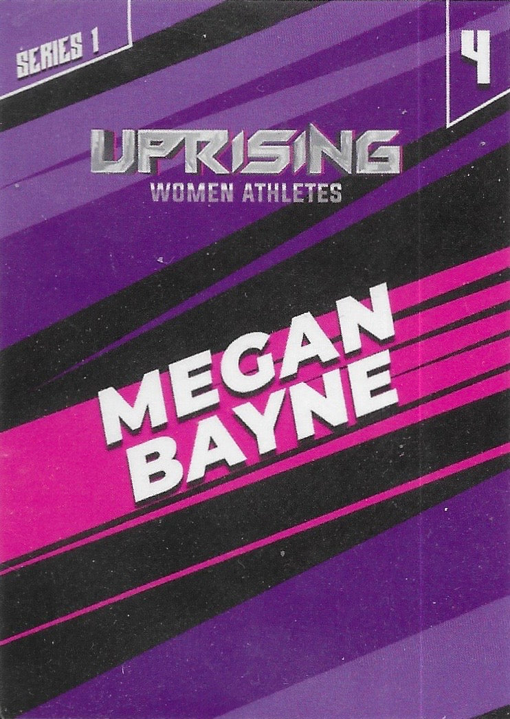 Megan Bayne trading card PW Catalog