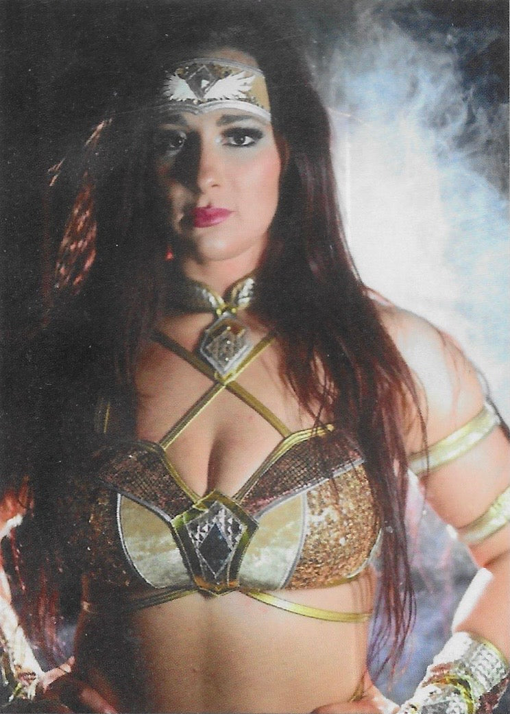 Megan Bayne trading card PW Catalog