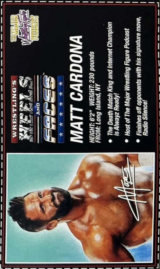 Matt Cardona trading card PW Catalog