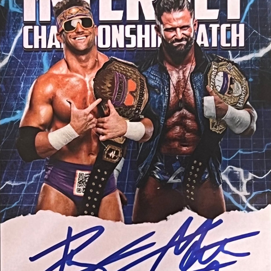 Internet Championship Match – Zack Ryder vs Matt Cardona trading card PW Catalog