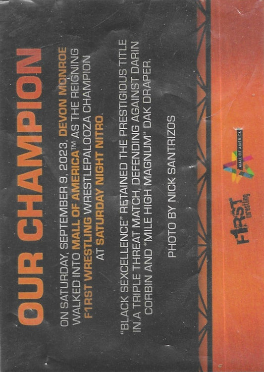 Our Champion trading card PW Catalog