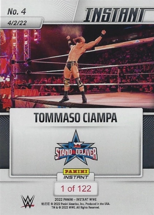 Tommaso Ciampa – Ciampa Embraces the WWE Universe trading card PW Catalog