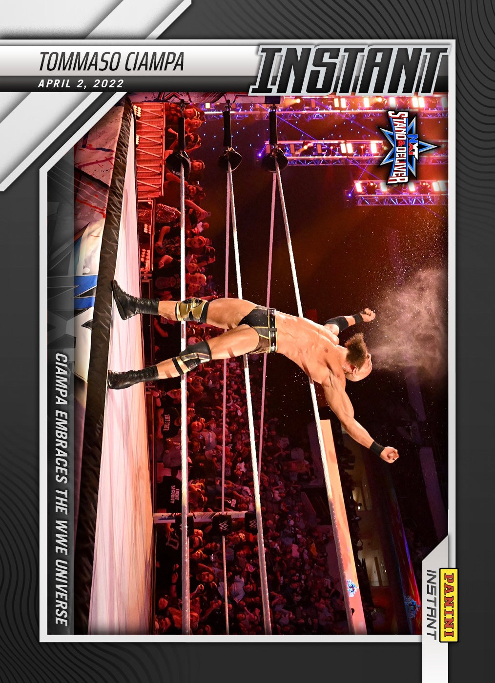 Tommaso Ciampa – Ciampa Embraces the WWE Universe trading card PW Catalog