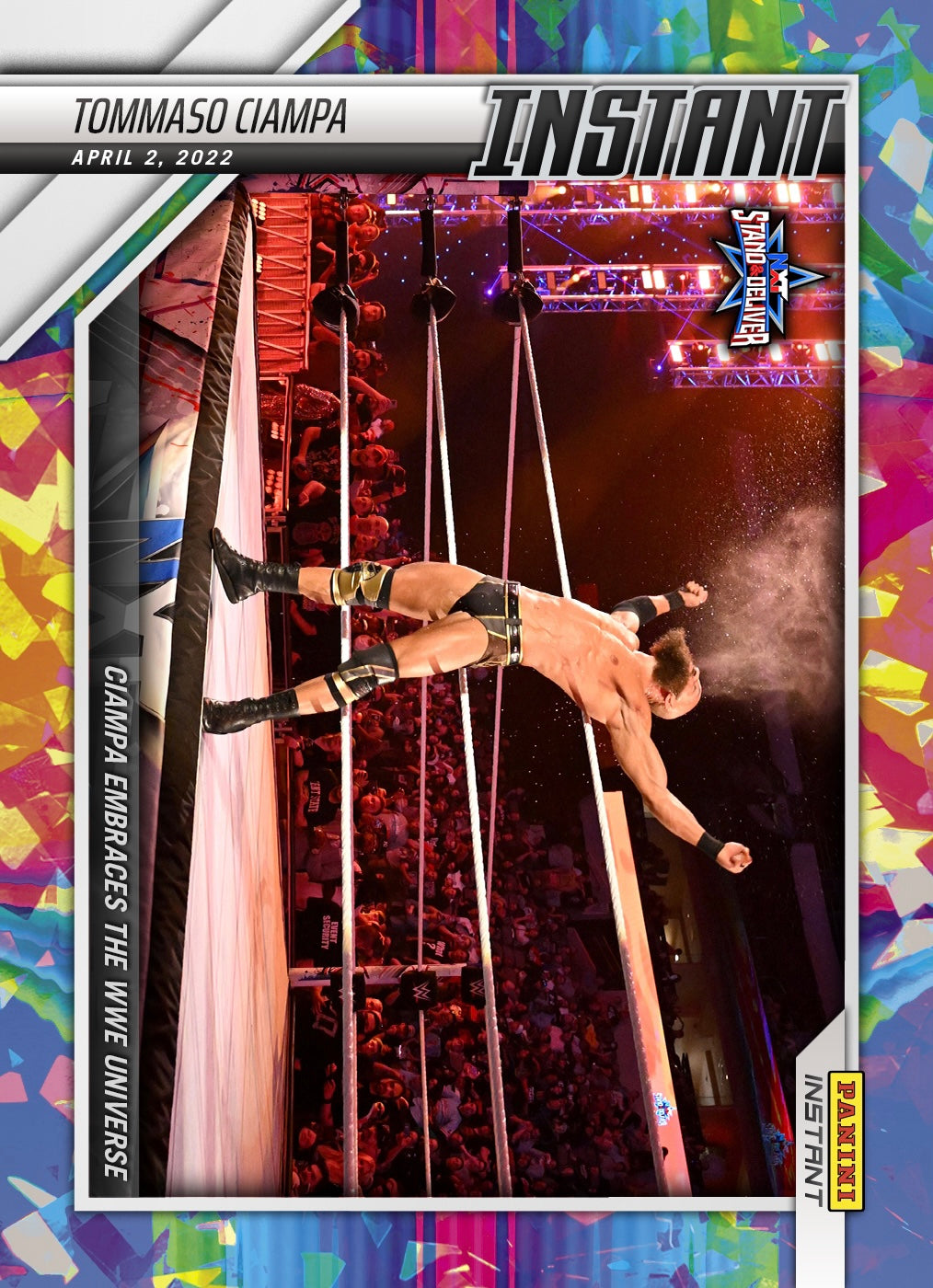 Tommaso Ciampa – Ciampa Embraces the WWE Universe trading card PW Catalog