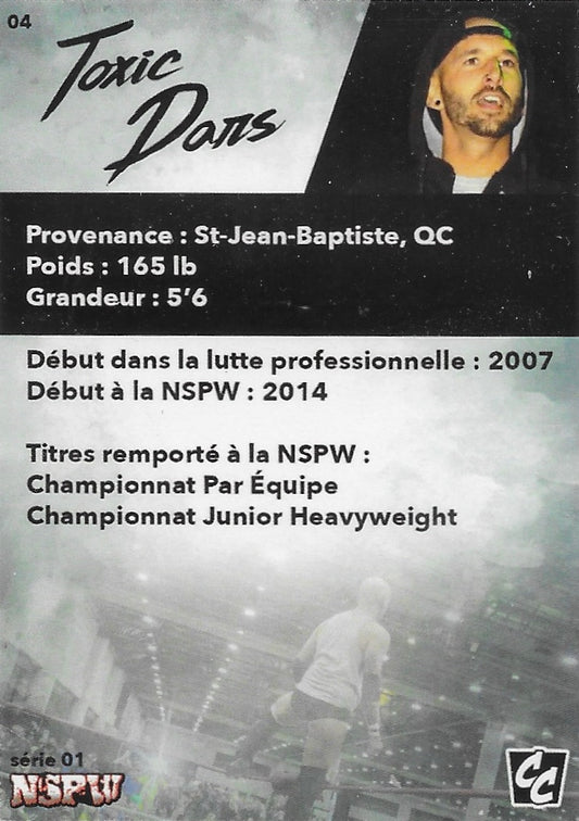 Toxic Dars trading card PW Catalog