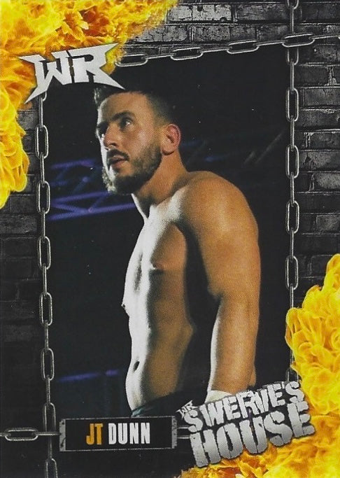 “Wrestling Savior” JT Dunn trading card PW Catalog