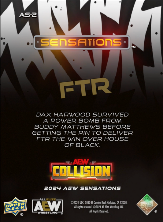1/6/24 – FTR – FTR Defeats House of Black at Collision