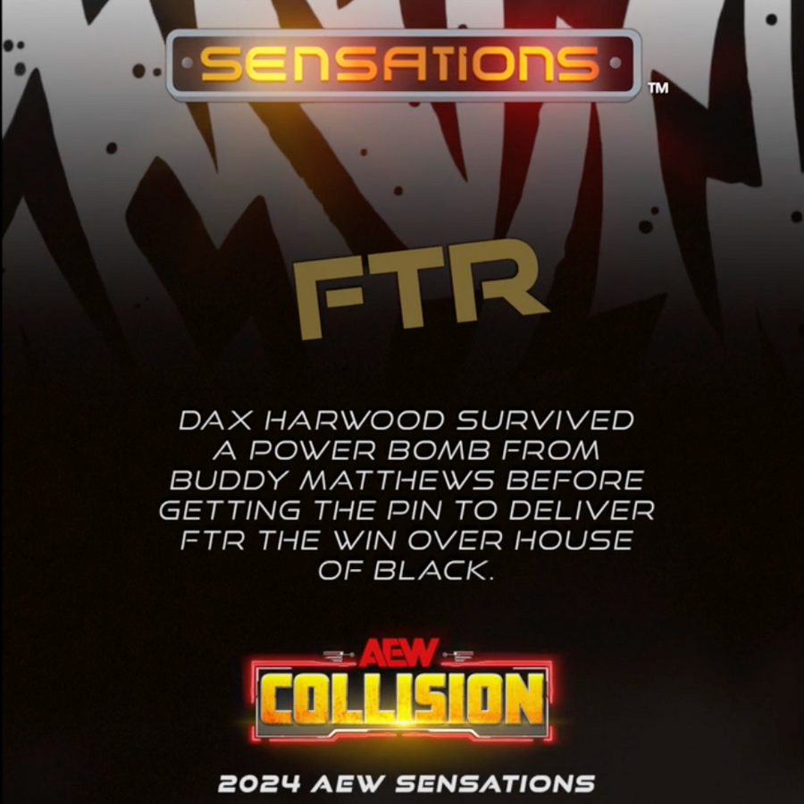 1/6/24 – FTR – FTR Defeats House of Black at Collision