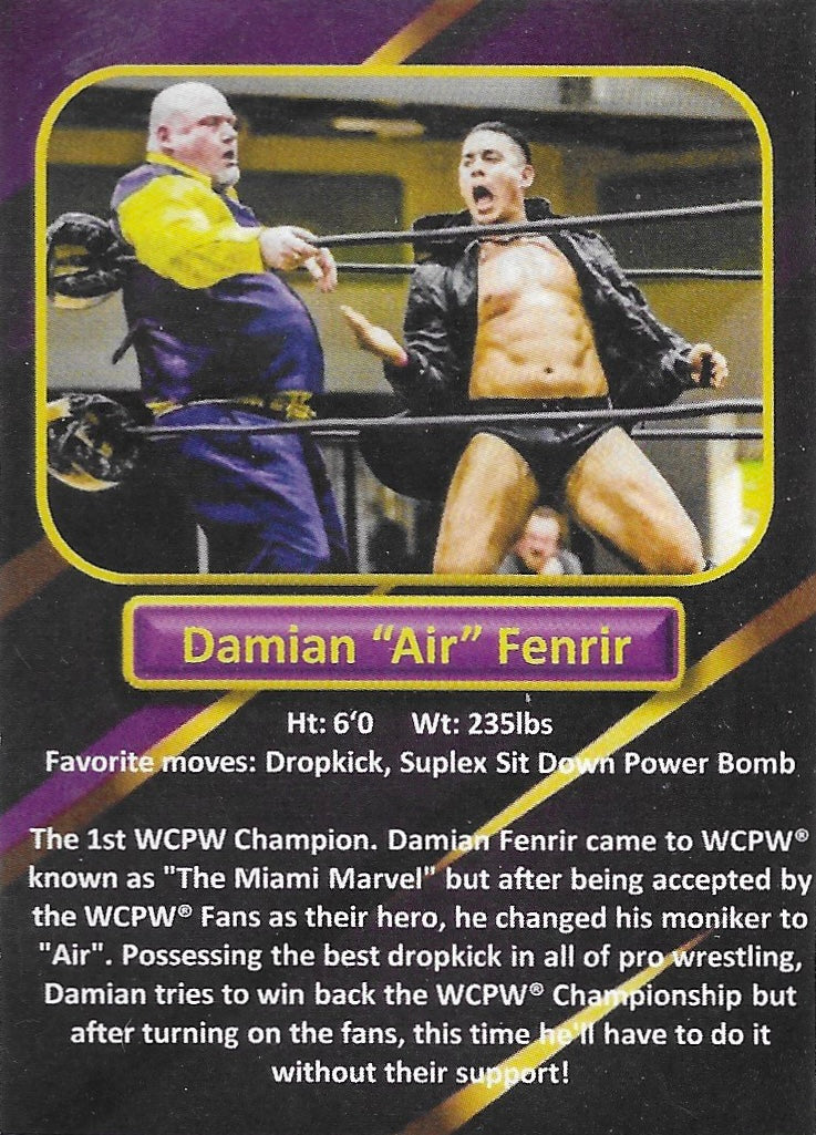 Damian “AIR” Fenrir trading card PW Catalog